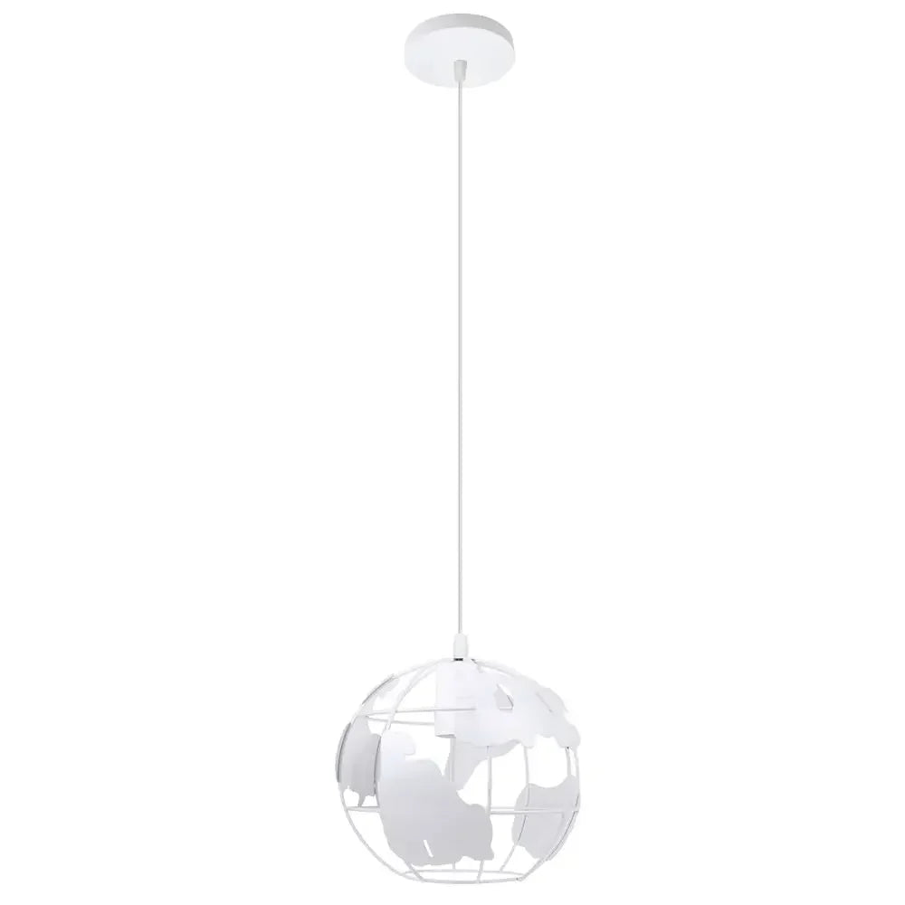 Rustic Industrial Metal Globe Pendant Chandelier Light Fixtures