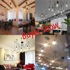 Nordic Retro Spider Pendant Lights LED Edison Bulb Vintage Lamps