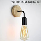 Vintage Industrial Wall Lamp Dimmable E27 Light Bulb Wall Light