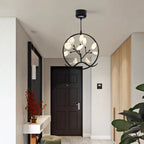 Gold Glass Ball Chandelier Nordic Design for Home Dining Kitchen Restaurant Hallway