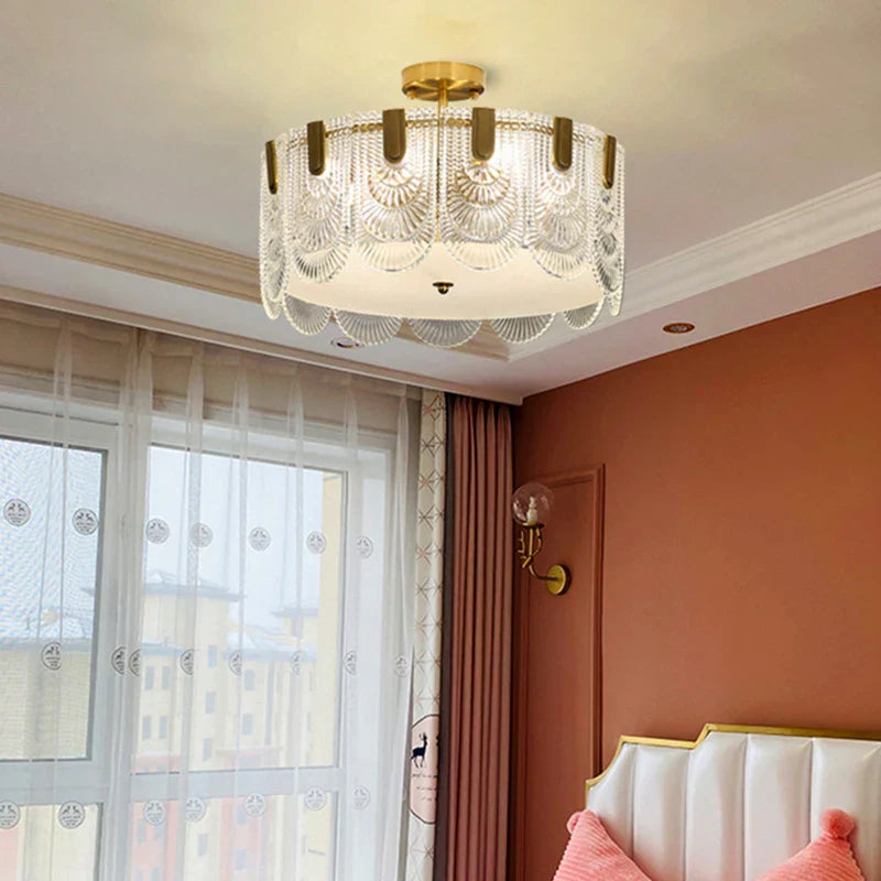Luxe Palace Ceiling Chandelier - Elegant LED Lighting for Home and Hotel