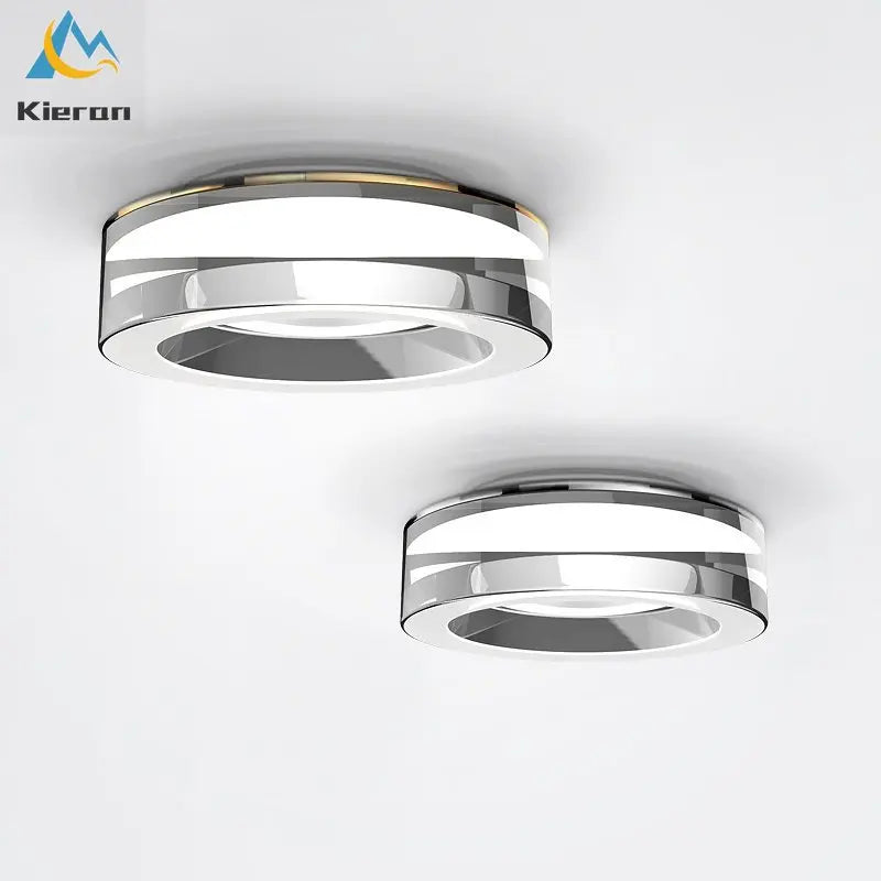 Crystal LED Ceiling Spotlight for Living Room, Bedroom, Bathroom - Modern Embedded Kitchen Light Fixtures