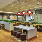 Geometric LED 3-Light Pendant for Indoor Lighting & Decor