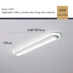 Modern Minimalist Long Aisle LED Ceiling Lamp