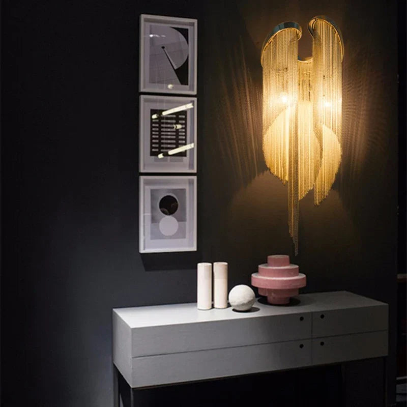 Luxury Tassel Chain Chandelier for Elegant Decor