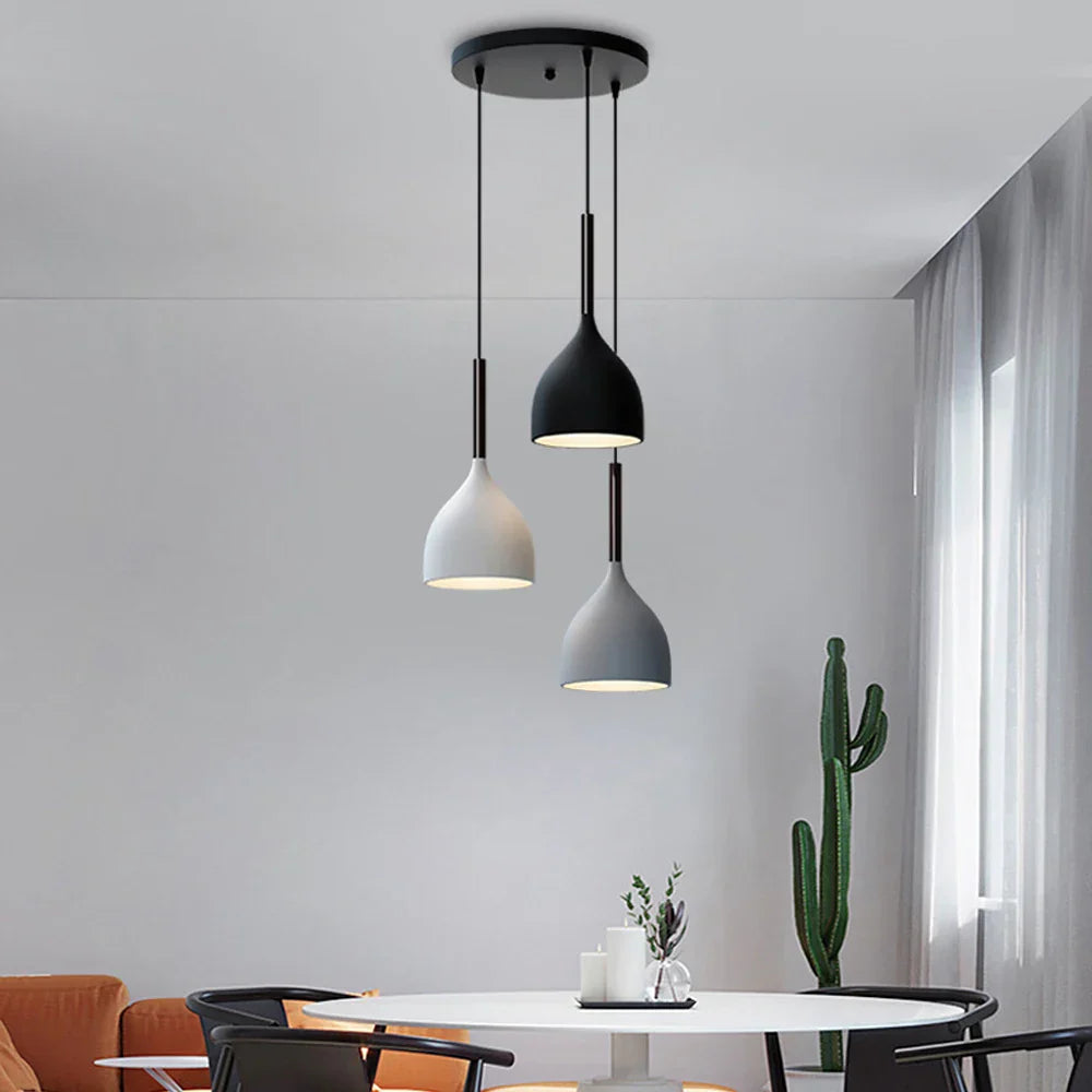 Modern LED Pendant Light for Living Room Kitchen Dining Minimalist Nordic Fixture
