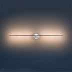 Gold Geometric Wall Lamps for Living Room Bedroom, Designer Mirror Headlight Wall Lights