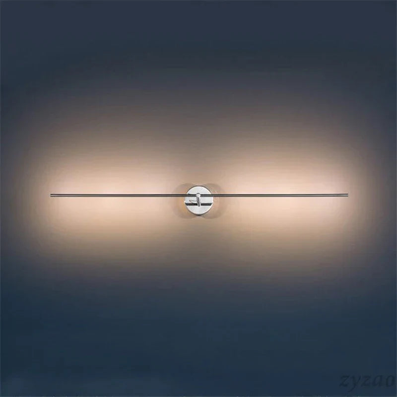 Gold Geometric Wall Lamps for Living Room Bedroom, Designer Mirror Headlight Wall Lights