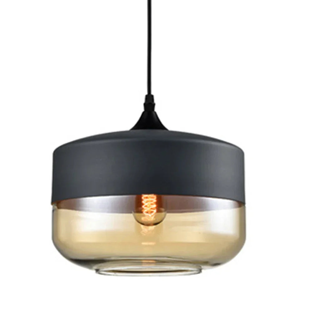 Modern Loft Glass Pendant Lamp LED Hanging Lights - Kitchen, Restaurant, Living Room
