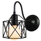 Industrial Iron Wall Sconce E27 Retro Loft Vintage LED Light Fixture