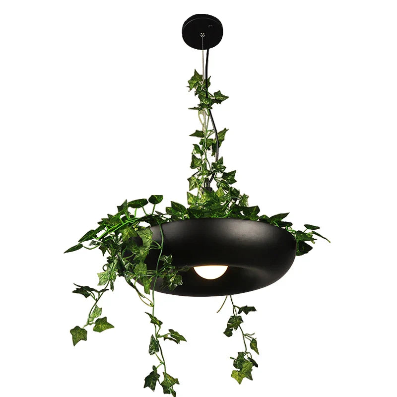 Modern Plant Pendant Lights: DIY Hanging Lamp for Home Decor Lighting Fixtures
