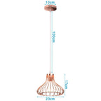 Industrial Pendant Lights E27 LED Hanging Lamp Modern Loft Lighting for Home