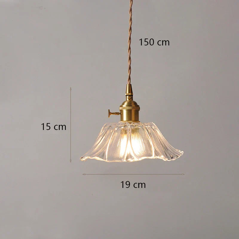 Scandinavian Glass Chandelier Lighting Modern Classic Decorative LED Pendant