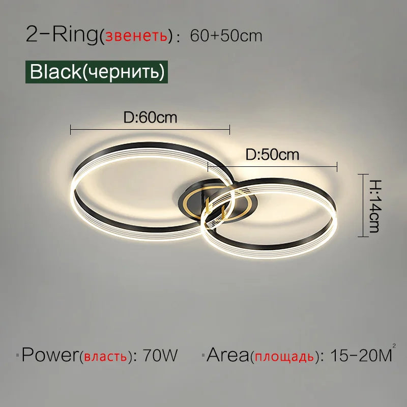 Nordic Light Luxury Foyer Ceiling Lamp - Modern, Simple, Elegant Lighting