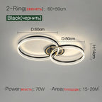 Nordic Light Luxury Foyer Ceiling Lamp - Modern, Simple, Elegant Lighting