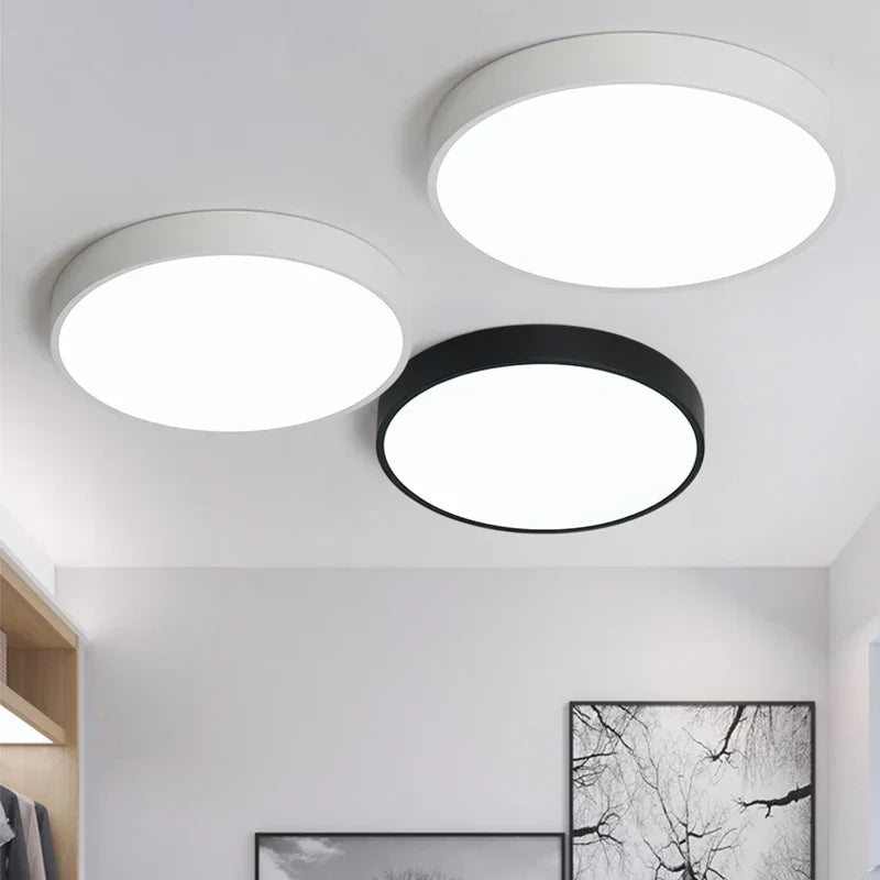 Dimmable LED Round Ceiling Light for Bedroom Kitchen Restaurant