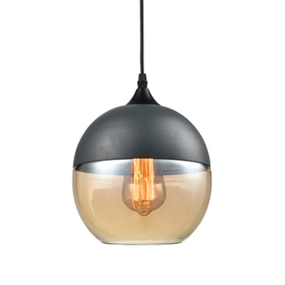 Modern Loft Glass Pendant Lamp LED Hanging Lights - Kitchen, Restaurant, Living Room