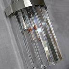 Modern Gold Crystal Wall Sconce LED Light for Living Room Bedroom Decor