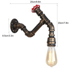 Rustic Edison Bulb Wall Sconces for Home Lighting Fixture