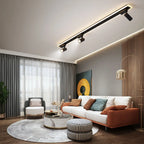 Modern Vintage Iron Ceiling Spotlights for Living Room Study & Wardrobe. Enhance your Space with Track Lighting.