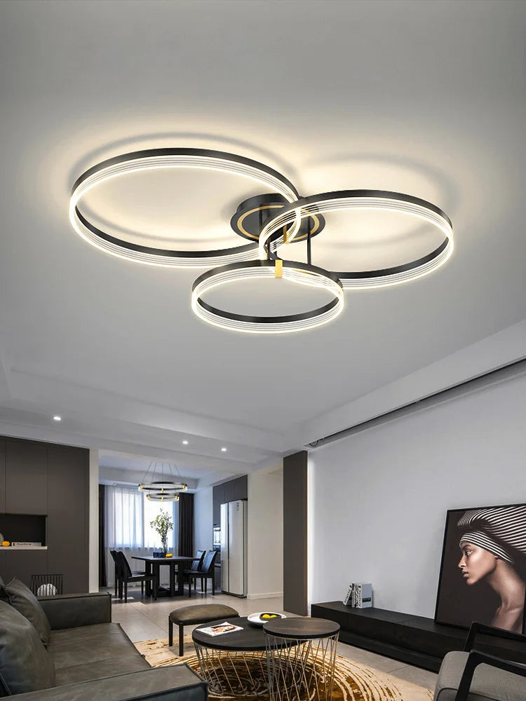 Nordic Light Luxury Foyer Ceiling Lamp - Modern, Simple, Elegant Lighting