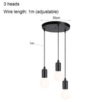 Vintage Industrial Spider Chandelier Ceiling Pendant Light - DIY Art Suspension Decor