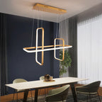 Matte Black/White/Gold Nordic Modern LED Pendant Lights for Dining Living Room
