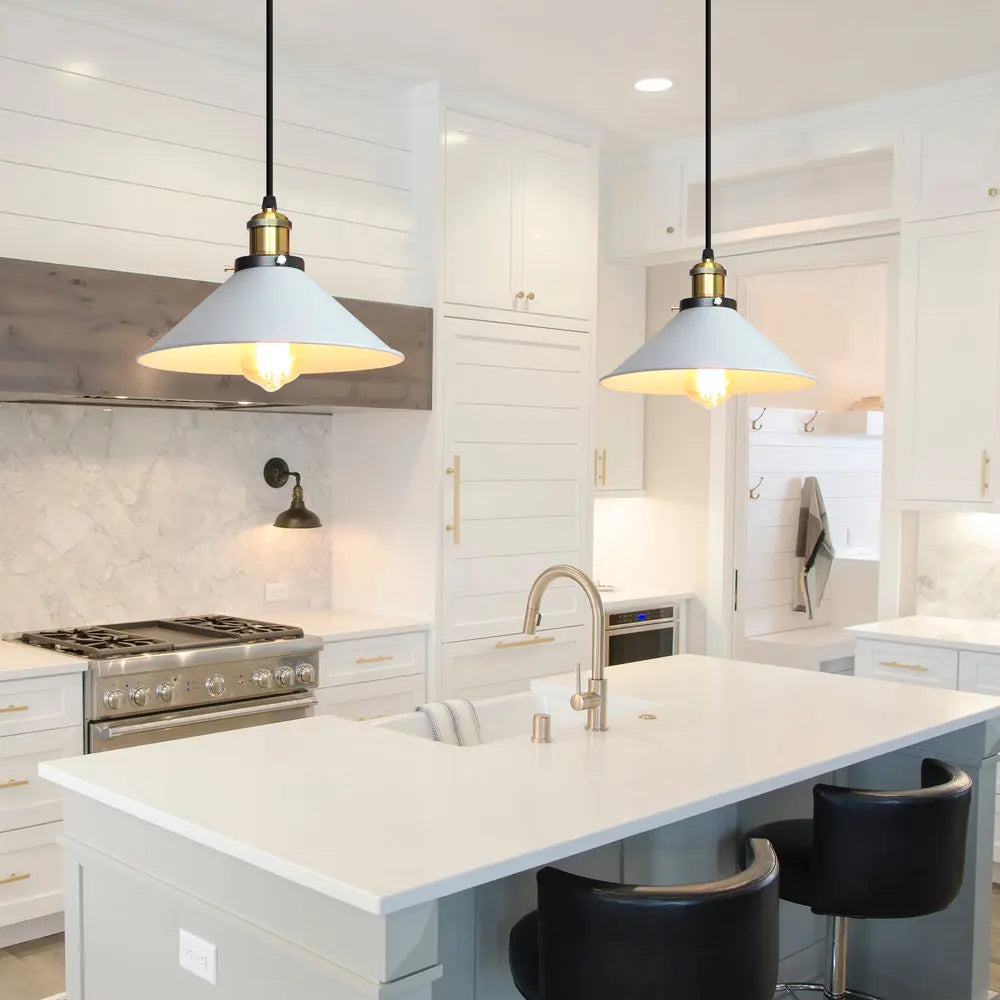 Industrial Pendant Lights: Modern Retro Loft Hanging Lamp for Home Decor