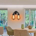 Modern Vintage Wall Lights Adjustable Bedside Sconce Lamps