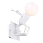 Modern Iron Wall Sconce Light for Bedroom Kids Room Kitchen