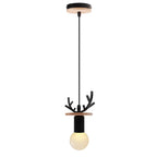 Wood Antler Pendant Lights LED Kitchen Island Bar Children's Room Home Decor
