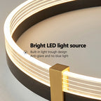 Luxury Nordic LED Chandelier for Dining Room, Bedroom, and Living Room