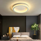 Black Gold Crystal Chandelier LED Ceiling Light for Living Room Bedroom