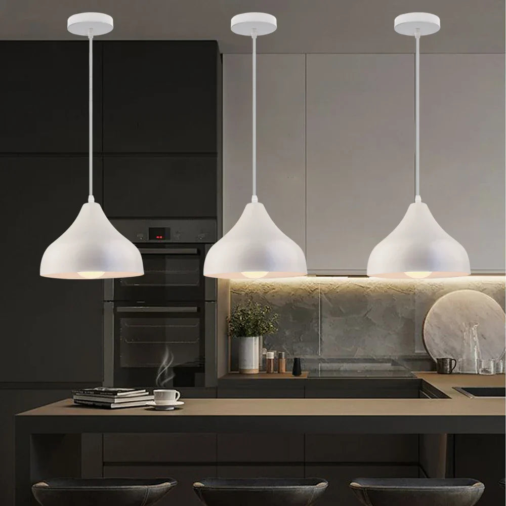 LED Industrial Pendant Lamp for Stylish Living Room & Bedroom Decor Lighting