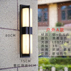 Outdoor Waterproof LED Wall Sconce Light for Garden, Porch, or Patio