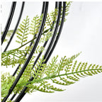 Green Planting Birdcage Chandelier: Retro Industrial Style Pendant Lamp