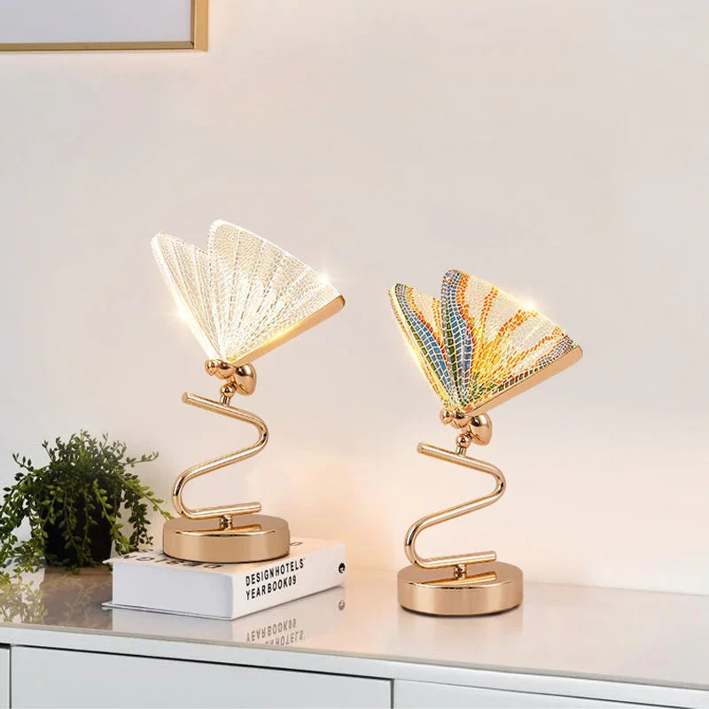 Butterfly Pendant Lamps: Modern Luxury Staircase Bedroom Decor Fixtures