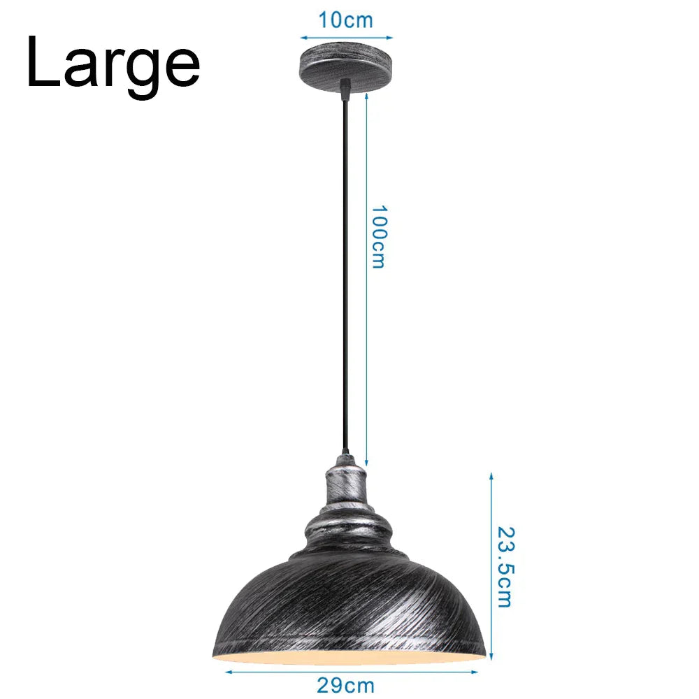 Retro Industrial Pendant Lights Modern Hanging Lamp for Home Kitchen Living Room Decor