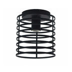 Vintage Industrial LED Ceiling Light Shade for Living Room Kitchen Cage Home Decor
