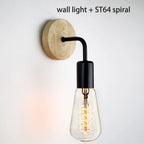 Vintage Industrial Wall Lamp Dimmable E27 Light Bulb Wall Light
