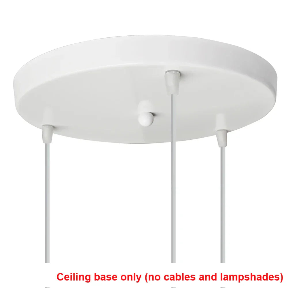 Geometric LED 3-Light Pendant for Indoor Lighting & Decor