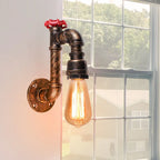 Industrial Water Pipe Wall Sconce for Restaurant Cafe Bar Kitchen