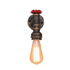 Industrial Water Pipe Wall Sconce for Restaurant Cafe Bar Kitchen