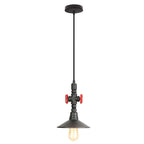 Industrial Retro Pendant Light Fixture Water Pipe Lamp for Kitchen and Home Decor