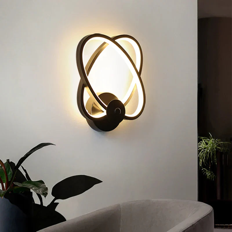 Modern LED Wall Lamp for Indoor Living Room Decor & Bedroom Lighting