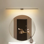 Black/Gold/White LED Mirror Light for Modern Bathroom Wall Fixtures