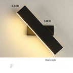 360 Degree Rotate Wall Lamp for Bedroom Hotel Bedside Sconce Reading Light
