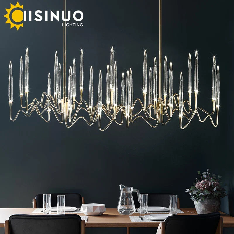 Crystal LED Chandelier: Nordic Luxury Tree Branch Design for Wedding Decor Villas & LOFTs