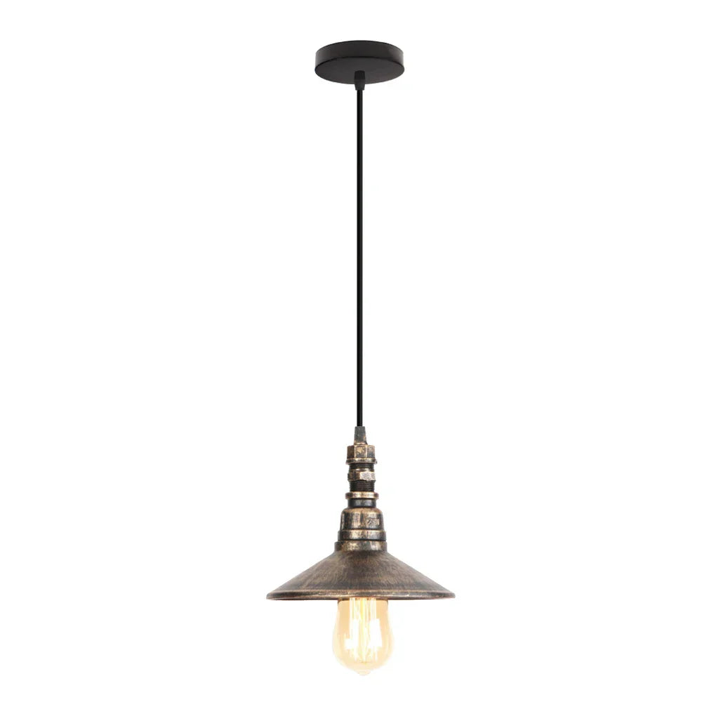Industrial Retro Loft Pendant Light Water Pipe Ceiling Lamp