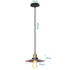 Industrial Pendant Light - Vintage Retro Chandelier LED Ceiling Lamp